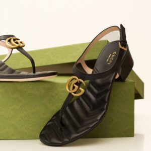Sandália Gucci Double G
