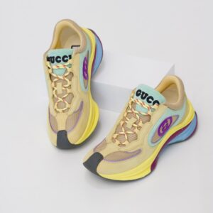 Tênis Gucci Run Yellow Suede